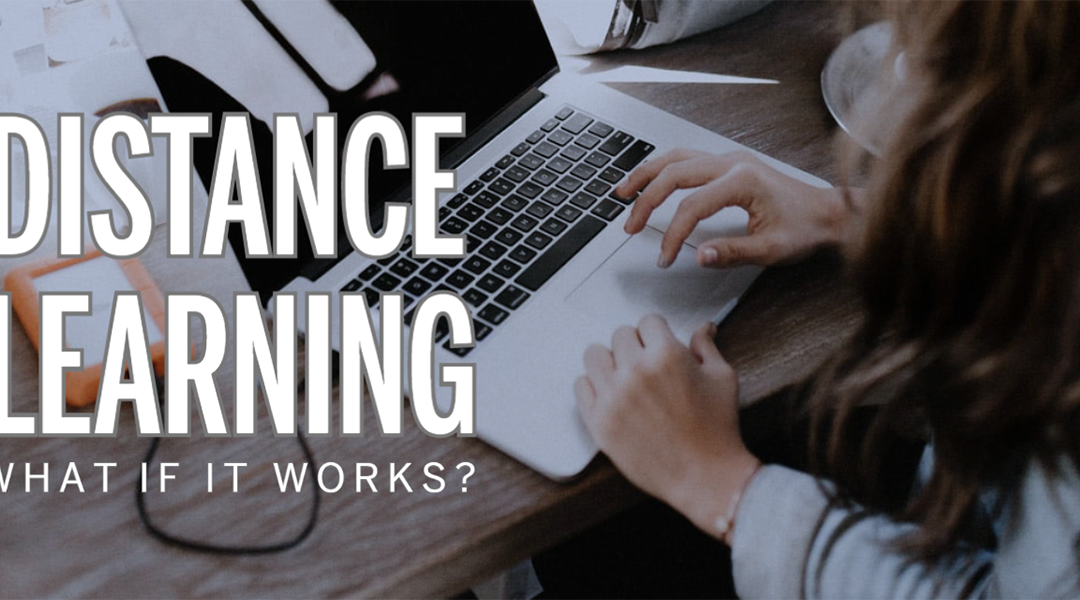 What If This Distance Learning Experiment Works?